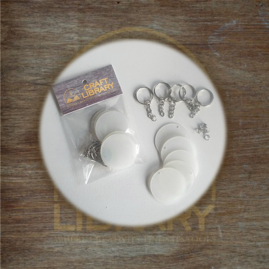 Acrylic Keyring Kit